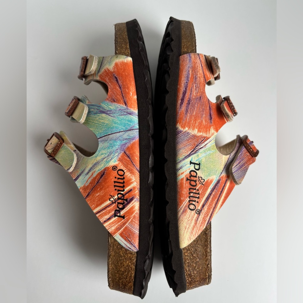 Birkenstock Papillio Florida Ladies Sandals Multi Color Size 5 US - Picture 9 of 12